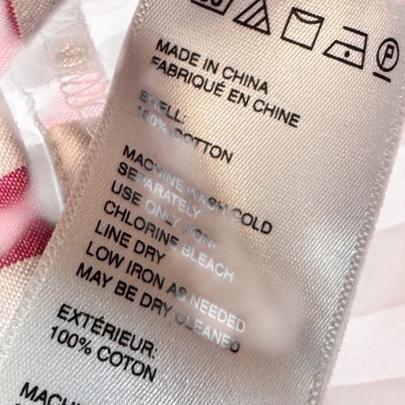 Urban Outfitters Striped Skirt XL Drawstring Elastic Waist Casual Summer Cotton - Picture 9 of 9